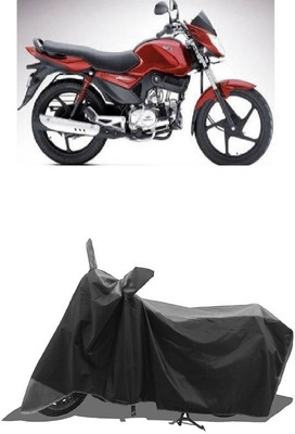 SUGASHRI Waterproof Two Wheeler Cover for Mahindra(Stallio, Grey, Black)
