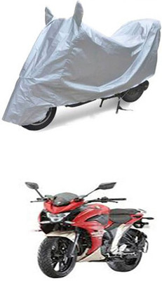 SK AUTO Two Wheeler Cover for Yamaha(Fazer, Silver)