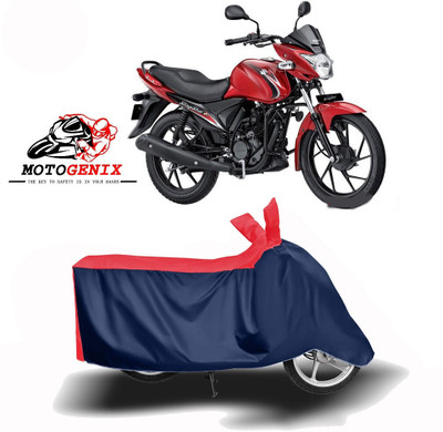 SK AUTO Two Wheeler Cover for Suzuki(Sling Shot, Red, Blue)