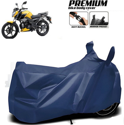 SK AUTO Waterproof Two Wheeler Cover for TVS(Grey, Blue)