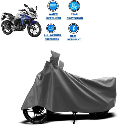 PAGORA Two Wheeler Cover for Yamaha(Fazer, Grey)