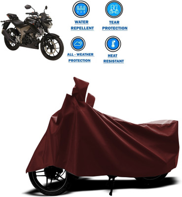 PAGORA Waterproof Two Wheeler Cover for Suzuki(GSX-S750, Maroon)