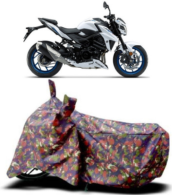SUGASHRI Waterproof Two Wheeler Cover for Suzuki(GSX, Multicolor)