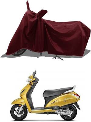 SK AUTO Waterproof Two Wheeler Cover for Honda(Activa 6G, Maroon)