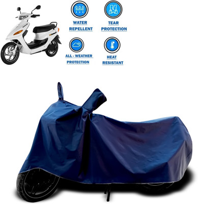 CODOKI Two Wheeler Cover for Indus(Yo Electron, Blue)