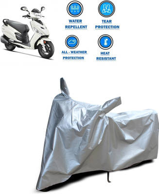 PAGORA Two Wheeler Cover for Hero(Dash, Silver)