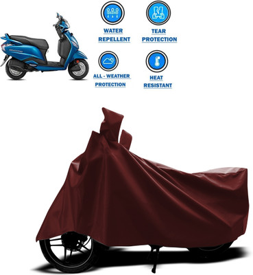GOSHIV-car and bike accessories Waterproof Two Wheeler Cover for Hero(Maestro, Maroon)