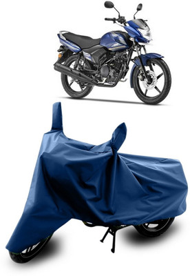 SK AUTO Waterproof Two Wheeler Cover for Yamaha(Saluto, Blue)
