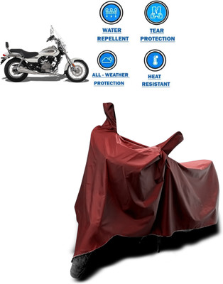CODOKI Waterproof Two Wheeler Cover for Bajaj(Avenger Street 220, Maroon)