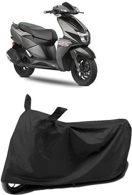 SK AUTO Two Wheeler Cover for TVS(Ntorq 125, Black)