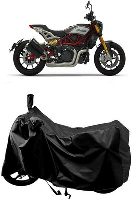 SUGASHRI Waterproof Two Wheeler Cover for Indian(FTR 1200, Black)