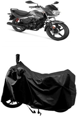 SUGASHRI Waterproof Two Wheeler Cover for Hero(Passion Pro i3S, Black)