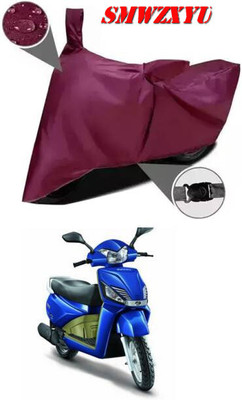 SK AUTO Waterproof Two Wheeler Cover for Mahindra(Gusto, Maroon)