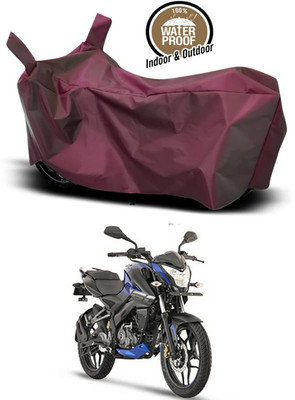 SK AUTO Two Wheeler Cover for Bajaj(Pulsar 160 NS DTS-i, Maroon)