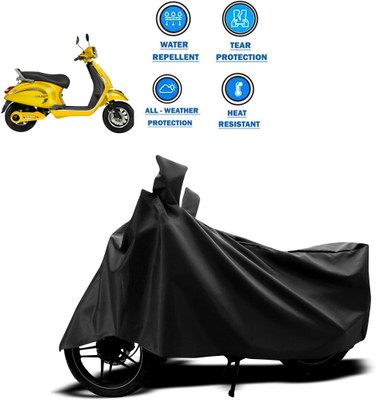 GOSHIV-car and bike accessories Two Wheeler Cover for Universal For Bike(Black)