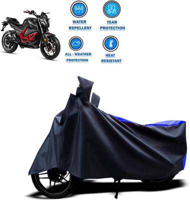 GOSHIV-car and bike accessories Two Wheeler Cover for Universal For Bike(Blue)