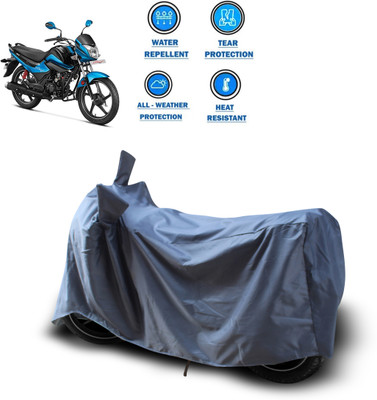 CODOKI Waterproof Two Wheeler Cover for Hero(Splendor I Smart, Grey)
