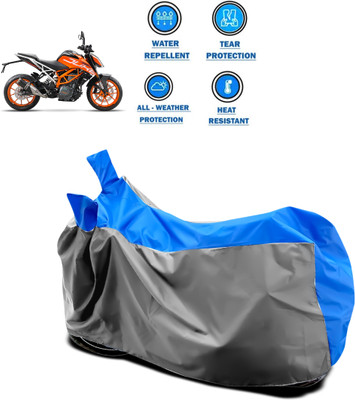 PAGORA Two Wheeler Cover for KTM(Duke 390 ABS, Grey)