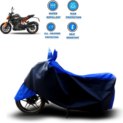 CODOKI Two Wheeler Cover for KTM(250 Duke, Blue)