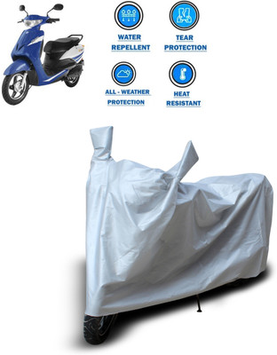 CODOKI Two Wheeler Cover for Indus(Yo Xplor, Silver)