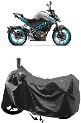SUGASHRI Waterproof Two Wheeler Cover for CFMoto(300NK, Grey)