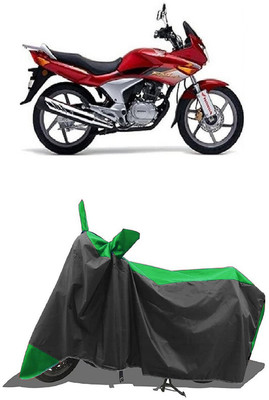 SUGASHRI Waterproof Two Wheeler Cover for Honda(CBF150, Green, Black)
