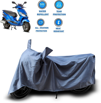 PAGORA Two Wheeler Cover for Bajaj(Blade 125, Grey)