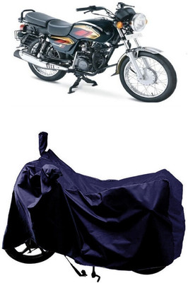 SUGASHRI Waterproof Two Wheeler Cover for TVS(Max 4R, Blue)