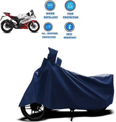 CODOKI Two Wheeler Cover for Yamaha(YZF R15 Ver 2.0, Blue)