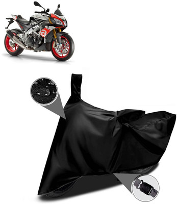 DeepShakshi AUTOMOTIVE Waterproof Two Wheeler Cover for Aprilia(Black)