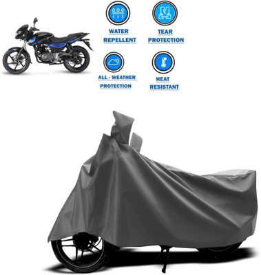 CODOKI Two Wheeler Cover for Bajaj(Pulsar 150 DTS-i, Grey)