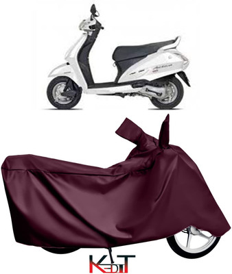SK AUTO Two Wheeler Cover for Honda(Activa, Maroon)