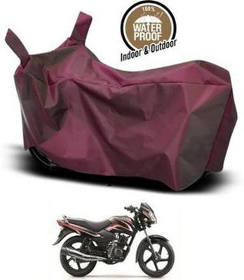 SK AUTO Two Wheeler Cover for TVS(Sport, Maroon)