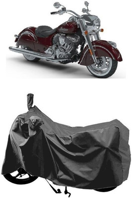 SUGASHRI Waterproof Two Wheeler Cover for Indian(Chief Classic, Grey)