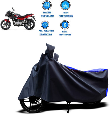 PAGORA Two Wheeler Cover for Bajaj(Pulsar 180 DTS-i, Blue)