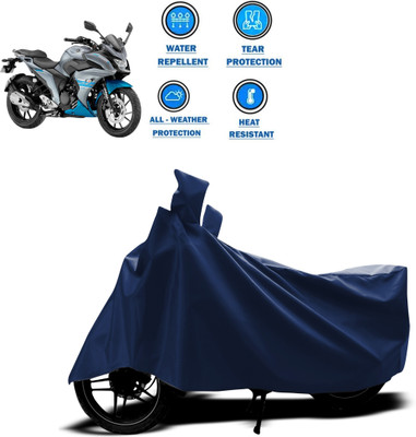 CODOKI Two Wheeler Cover for Yamaha(Fazer 25, Blue)