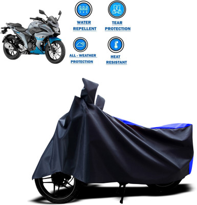 PAGORA Two Wheeler Cover for Yamaha(Fazer 25, Blue)