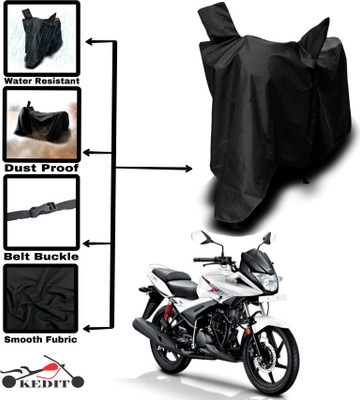 SK AUTO Two Wheeler Cover for Hero(Ignitor, Black)
