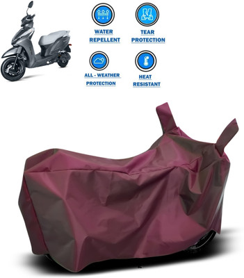 CODOKI Waterproof Two Wheeler Cover for Ampere(Magnus BS6, Maroon)