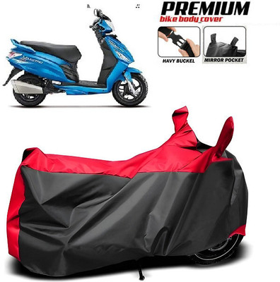 SK AUTO Waterproof Two Wheeler Cover for Hero(Maestro, Red)