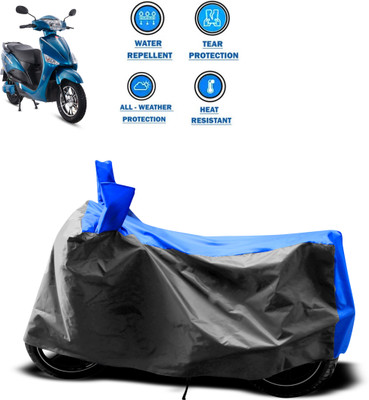 CODOKI Two Wheeler Cover for Hero(Electric Optima, Grey)