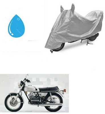 DeepShakshi AUTOMOTIVE Waterproof Two Wheeler Cover for Yamaha(RD 350, Silver)