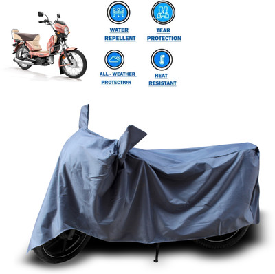 PAGORA Two Wheeler Cover for TVS(XL 100, Grey)