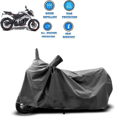 CODOKI Two Wheeler Cover for Bajaj(Pulsar 160 NS DTS-i, Grey)