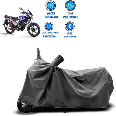 CODOKI Two Wheeler Cover for TVS(Star City Plus, Grey)