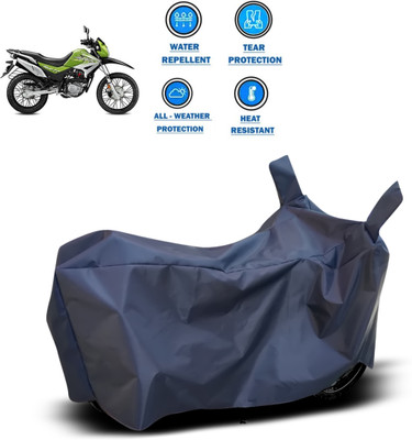 CODOKI Two Wheeler Cover for Hero(Impulse, Blue)