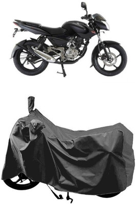 SUGASHRI Waterproof Two Wheeler Cover for Bajaj(Pulsar 135 LS DTS-i, Grey)