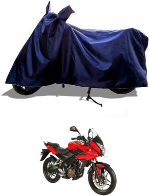 SK AUTO Two Wheeler Cover for Bajaj(Pulsar AS 150, Blue)