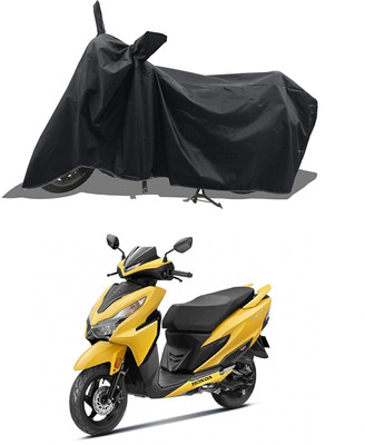 SK AUTO Two Wheeler Cover for Honda(Grazia, Black)