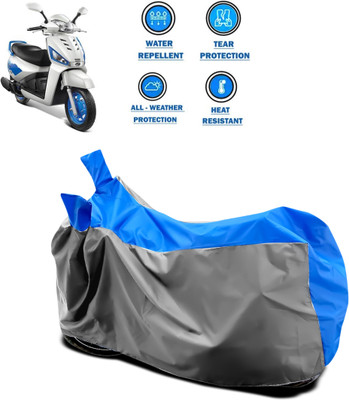 CODOKI Two Wheeler Cover for Mahindra(Gusto 125, Grey)